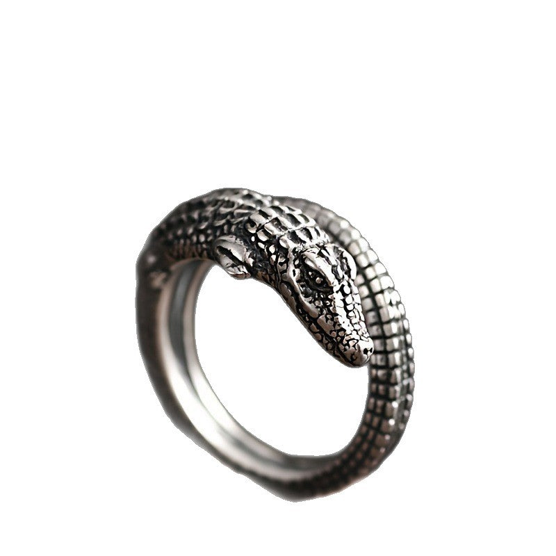 New Mens And Womens Retro Niche-design Statement Ring