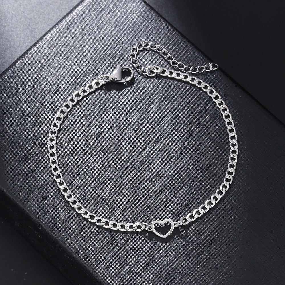 Fashionable Stainless Steel Cross Bracelet For Men