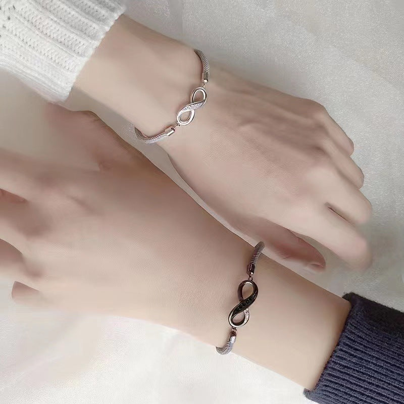 Creative Design All-Match Fashionable Couple Bracelets