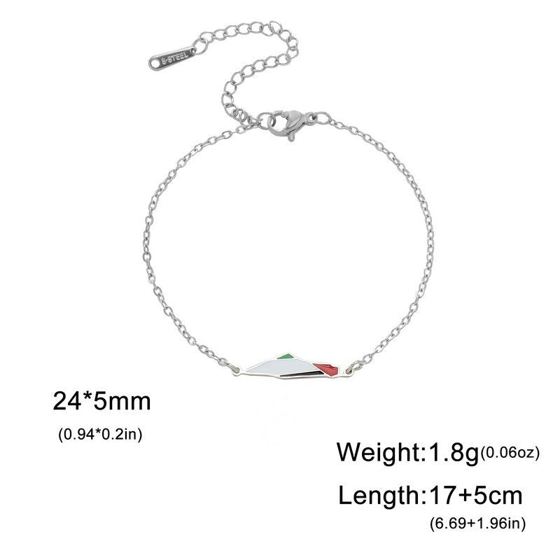 Metal Stainless Steel Double-layered Bracelet
