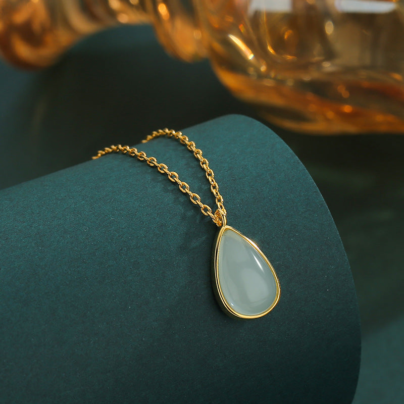 Dainty Water-drop Clavicle Necklace For Women