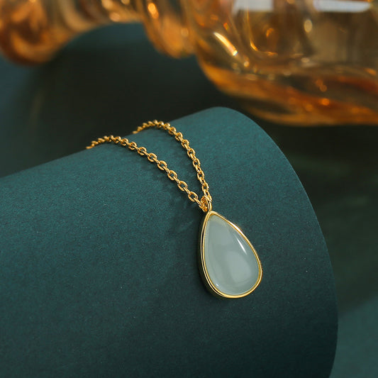 Dainty Water-drop Clavicle Necklace For Women