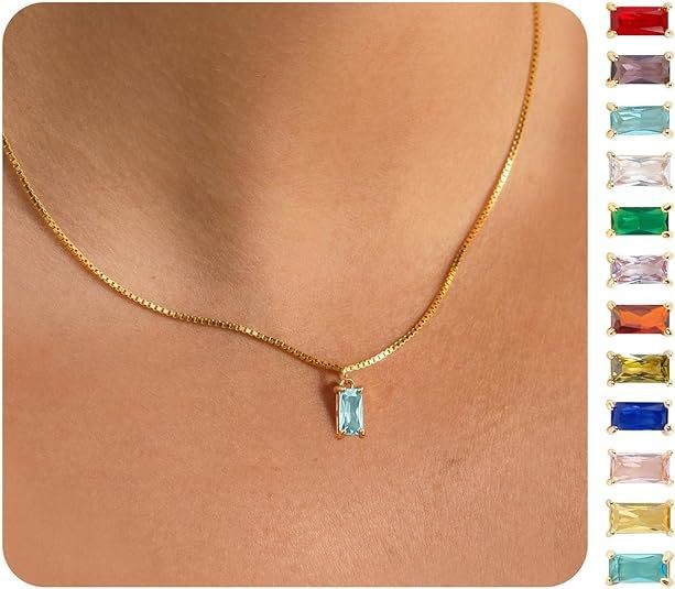 Pendant Women's Delicate Zircon Necklace Jewelry