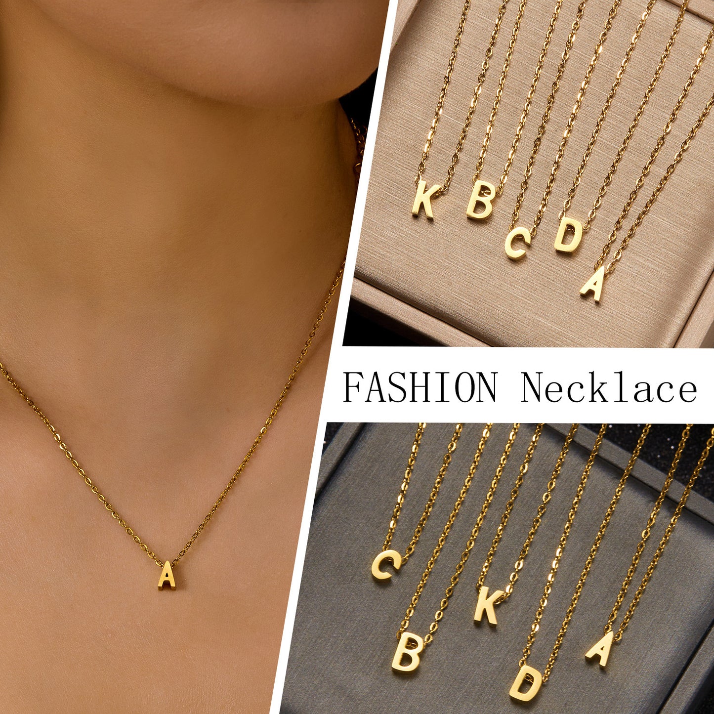 Women's Personalized All-Match 26-Letter Necklace