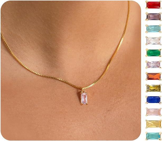 Pendant Women's Delicate Zircon Necklace Jewelry