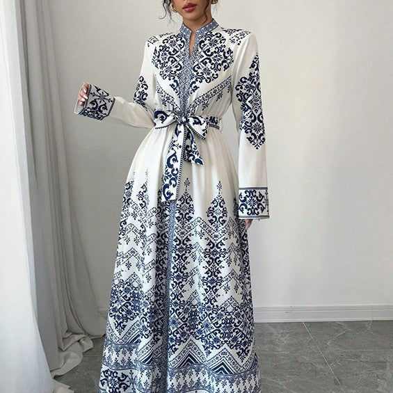 European And American-style Arabic Womens Dresses