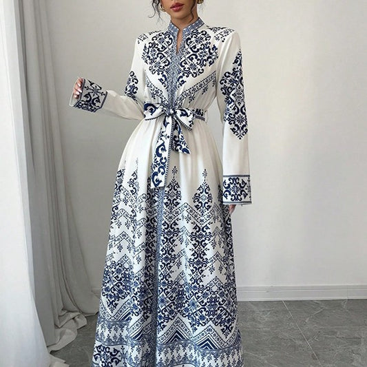 European And American-style Arabic Womens Dresses