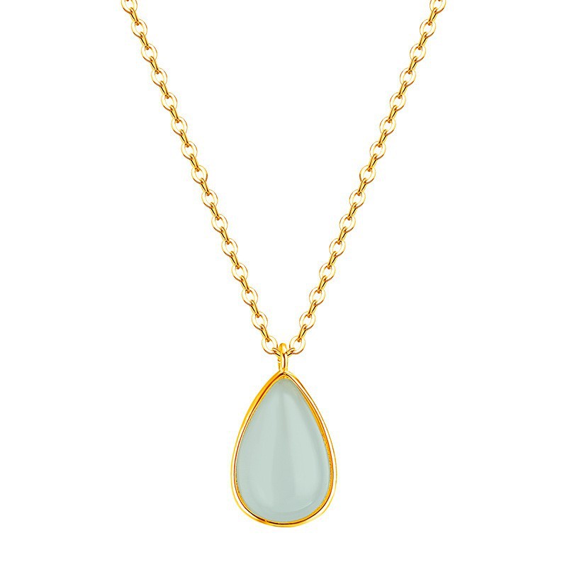 Dainty Water-drop Clavicle Necklace For Women