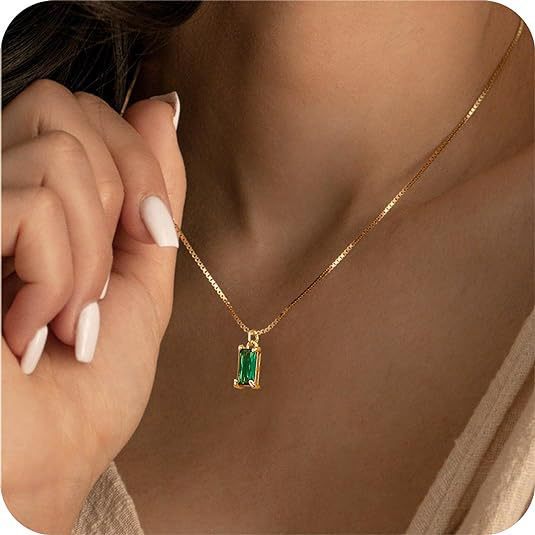 Pendant Women's Delicate Zircon Necklace Jewelry