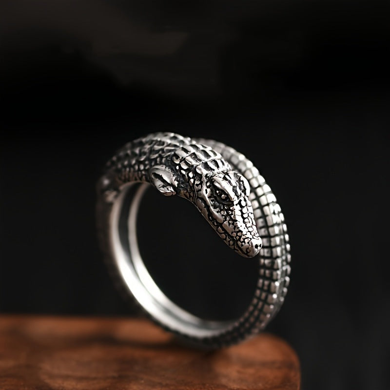 New Mens And Womens Retro Niche-design Statement Ring