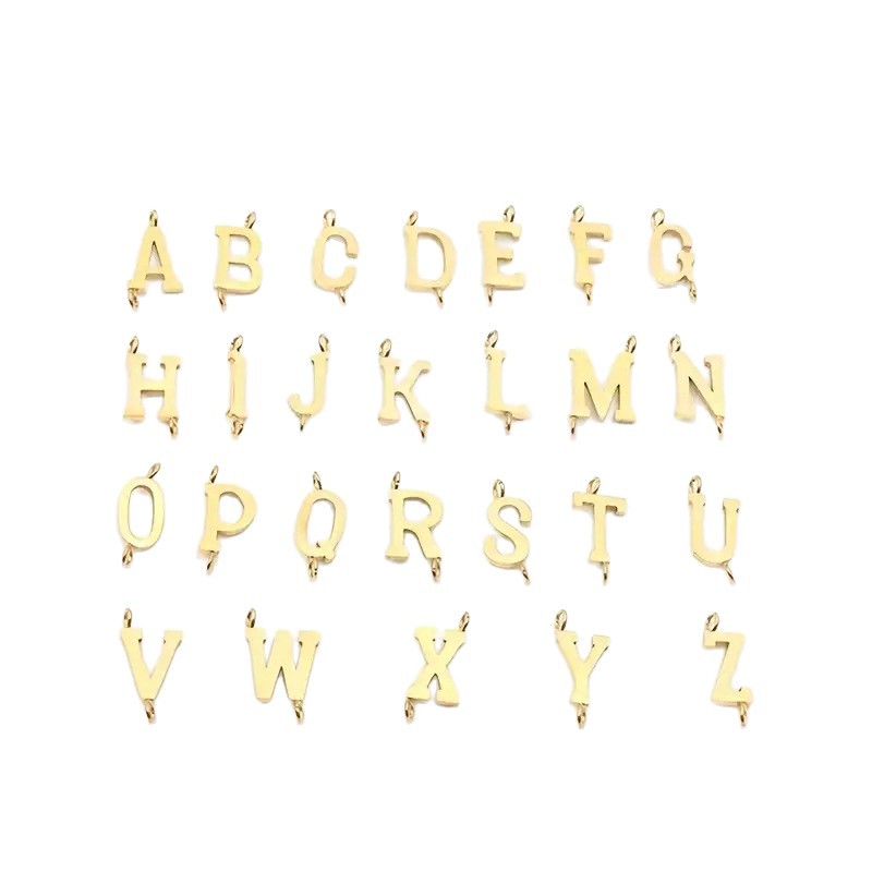 Minimalist Stainless Steel Bracelet With Real Gold Lettering Inside The Cuff